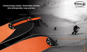 Voile Splitboard Skins with Tail Clips